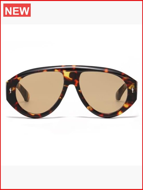 Trendy Oversized Retro Vintage Aviator Sunglasses UV400 Protection main image 4